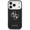 Guess Grained Big 4G Classic Logo Case do Apple iPhone 17 Pro, Czarny