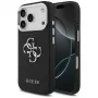 Guess Grained Big 4G Classic Logo Case do Apple iPhone 17 Pro, Czarny