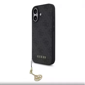 Guess 4G Charms Collection MagSafe Case do iPhone 17 (Czarny)