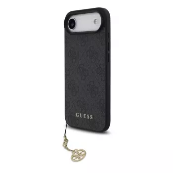 Guess 4G Charms Collection MagSafe Case do iPhone 14 Pro - Czarny