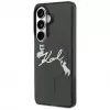 Karl Lagerfeld IML KC Script MagSafe Case do Samsung Galaxy S24 Ultra Czarny