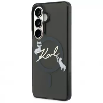 Karl Lagerfeld IML KC Script MagSafe Case do Samsung Galaxy S24 Ultra Czarny