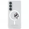 KARL LAGERFELD IML Peekaboo Choupette MagSafe Case do Samsung Galaxy S26, przezroczysty
