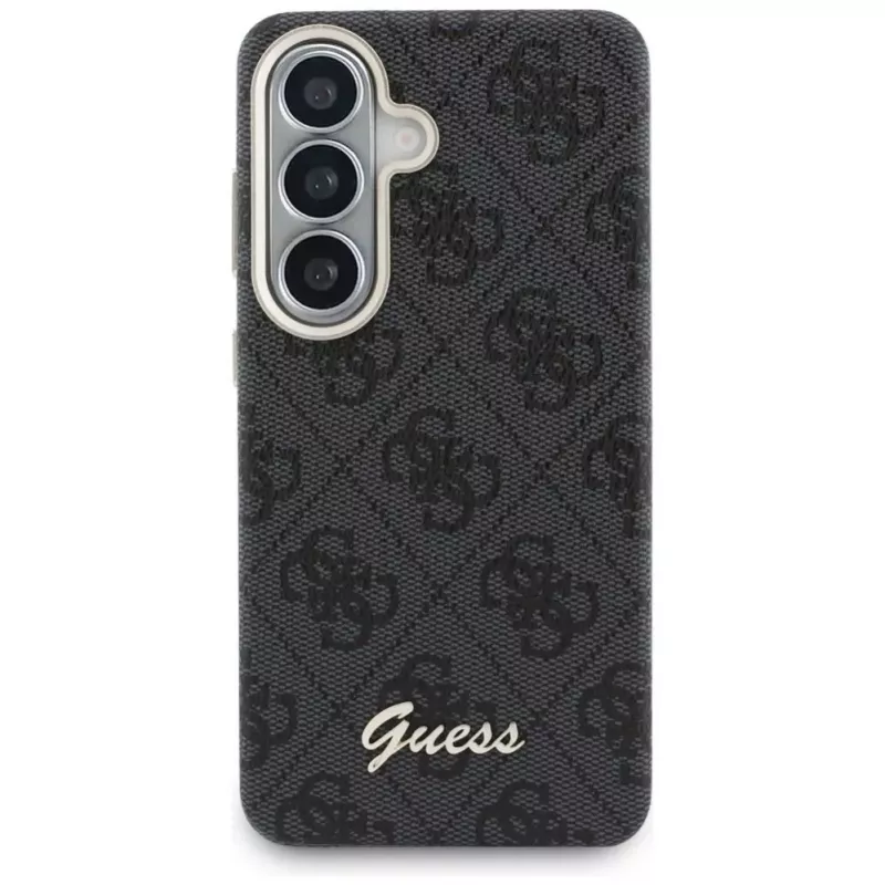 Guess 4G Script MagSafe Case do Samsung Galaxy S26 Czarny