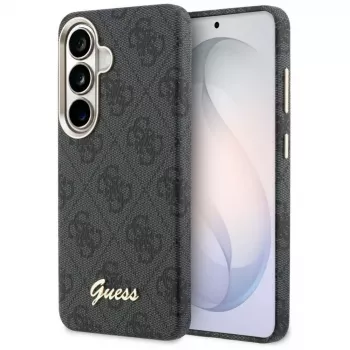 Guess 4G Script MagSafe Case do Samsung Galaxy S26 Czarny