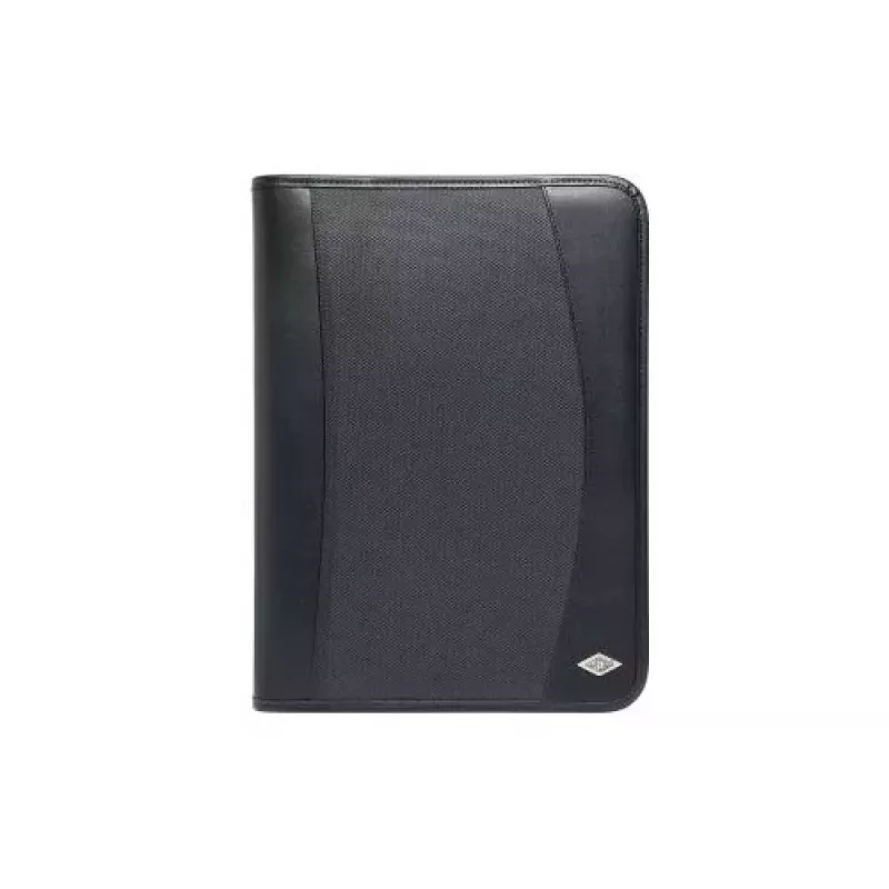 WEDO Organizer ELEGANCE - Zamykane etui na tablet - Skóra syntetyczna, nylon teksturowany - Czarny - 10.5
