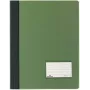 DURABLE DURALUX Report File, DIN A4, Translucent Green, Extra Wide, PVC, 25 Pieces (2680-05)