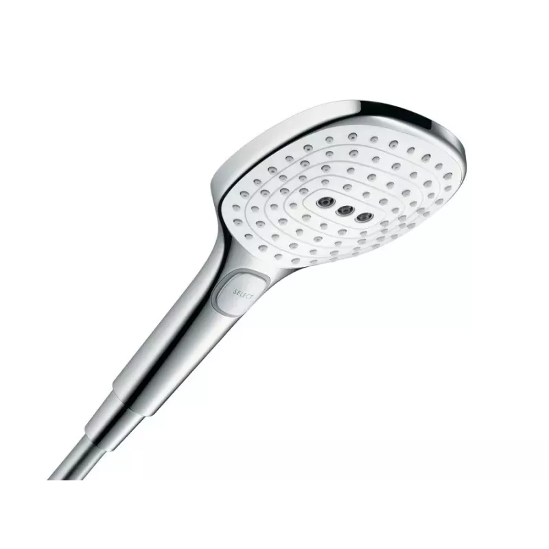 Hansgrohe Raindance Select E 120 3-Spray Modes EcoSmart Hand Shower Chrome 26521000