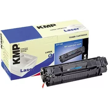 KMP H-T100 Kompatybilny wkład tonerowy czarny 80g (Alternatywa dla HP 35A) do HP LaserJet P1005, P1006