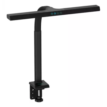 Lampa biurkowa LED DIGITUS, 50 cm, czarna, dotykowy ściemniacz, 6 W, 450 lm