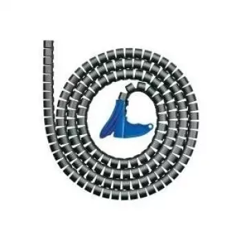 HellermannTyton Owijka spiralna 25m Czarny Polipropylen (PP) 14mm Średnica zewnętrzna