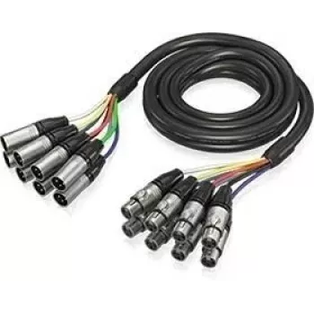 Behringer GMX-300CM 8-kanałowy wielożyłowy kabel audio typu snake 3m (10ft) XLR żeński na XLR męski