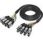 Behringer GMX-300CM 8-kanałowy wielożyłowy kabel audio typu snake 3m (10ft) XLR żeński na XLR męski