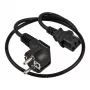 SYNERGY21 Przewód zasilający 230V Schuko CEE7 do IEC C13, 1.8m, Czarny (S218200)