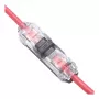Synergy 21 LED FLEX Strip Easy Connect I-Shape Connector for 1 Line Clear