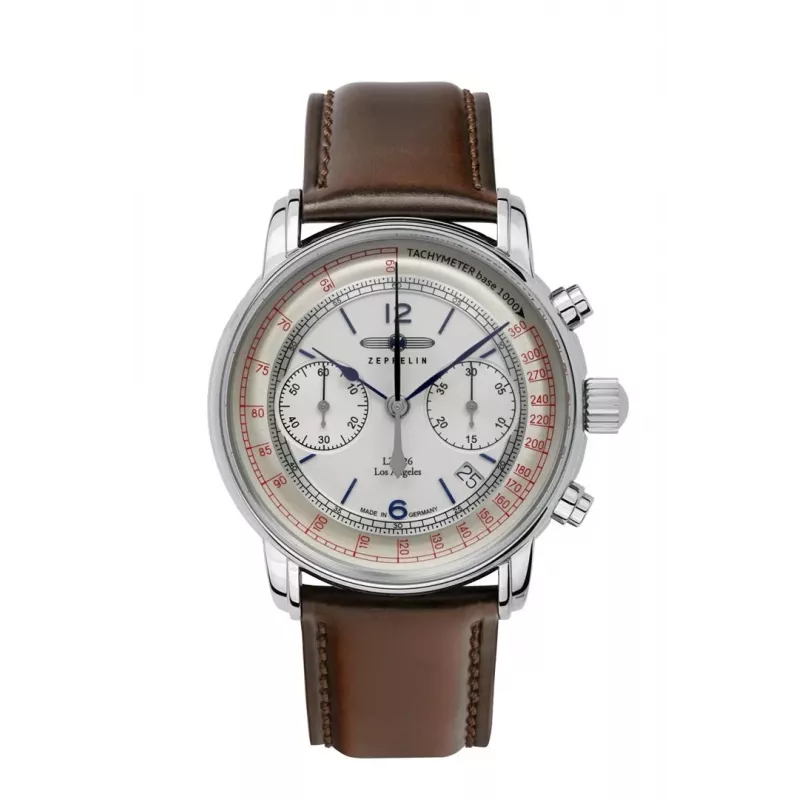 Zeppelin LZ126 Los Angeles 86145 Męski Szwajcarski Kwarcowy Zegarek Chronograf