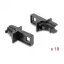 DELOCK Osłona przeciwpyłowa do gniazda E2000 Simplex, 10 sztuk, czarna