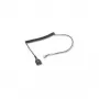 EPOS Sennheiser CSTD 01 Przedłużacz do słuchawek - EasyDisconnect - 1 m (Czarny)