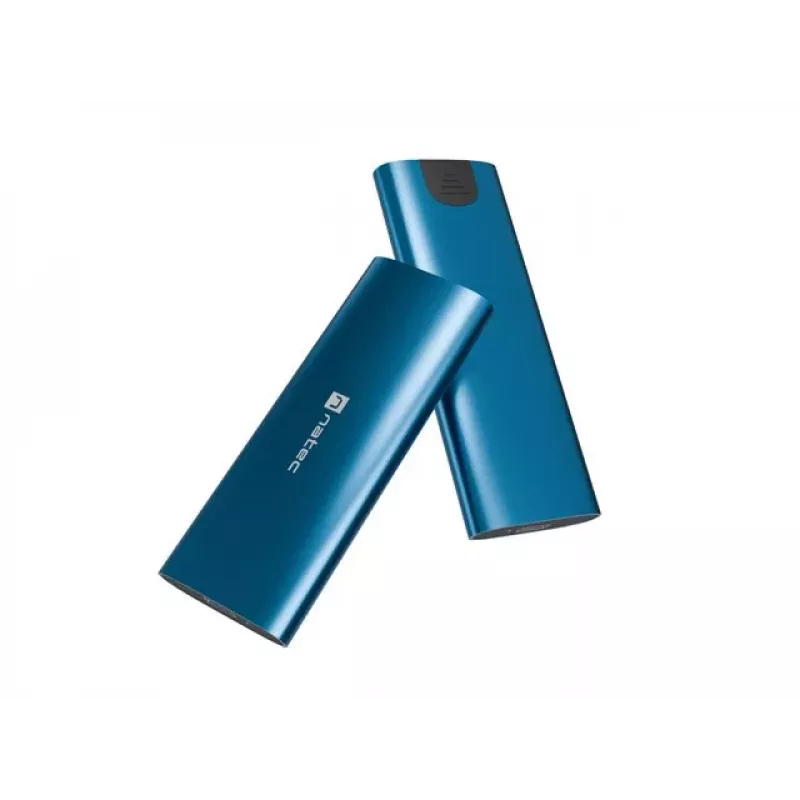 NATEC RHINO M.2 NVMe Lite External SSD Enclosure USB-C 3.2 Gen 2 Horizon Blue