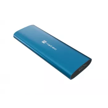 NATEC RHINO M.2 NVMe Lite External SSD Enclosure USB-C 3.2 Gen 2 Horizon Blue