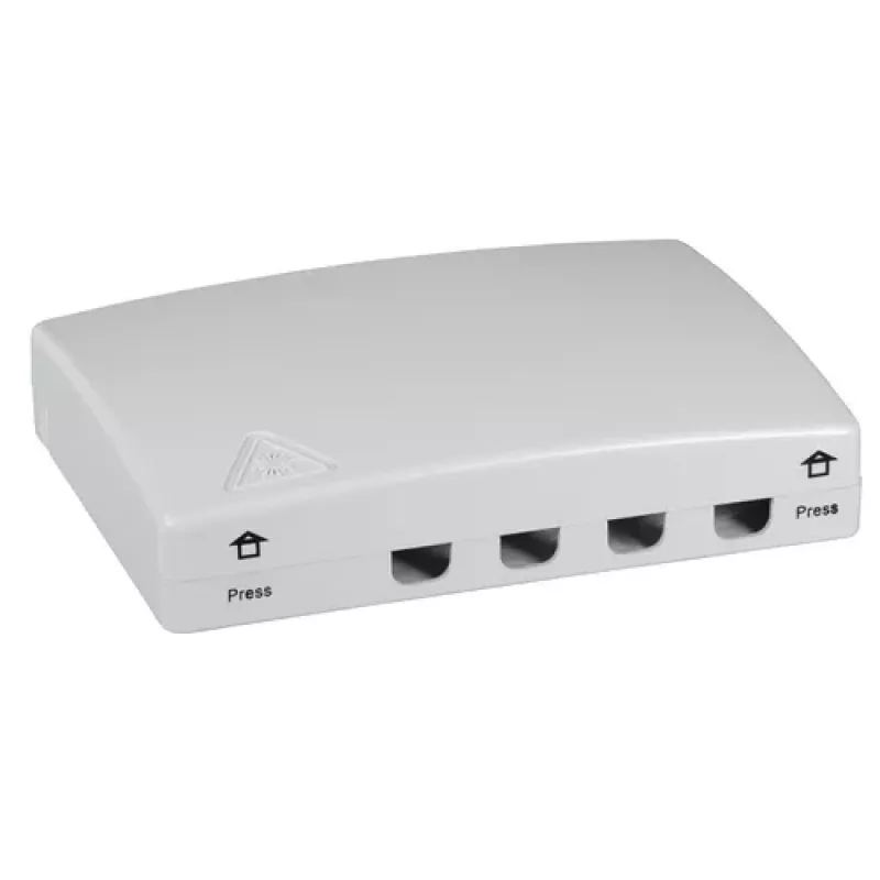 EFB Elektronik FTTH-BOX-IN-1 FTTH Indoor Termination Box 4 Fibers SC/APC White