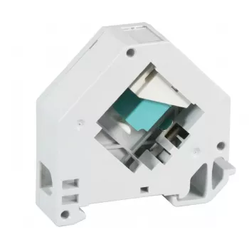 EFB FTTH DIN Rail LC Singlemode Adapter, 2 Porty, Szary