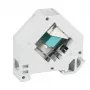 EFB FTTH DIN Rail LC Singlemode Adapter, 2 Porty, Szary