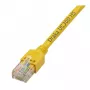 EFB-Elektronik RJ45 Patch Cable Cat.5e SF/UTP LSZH Draka UC300 TM11 Yellow 0.15m