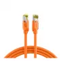 EFB RJ45 Patch Cable Cat.6A S/FTP LSZH Draka UC900 TM31 Orange 0.25m