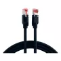 EFB RJ45 Patch Cable Cat.6A S/FTP LSZH Dätwyler 7702 TM21 Black 0.15m
