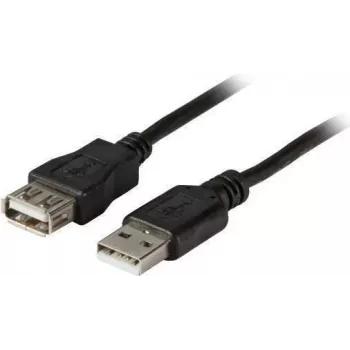 EFB-Elektronik USB 2.0 Extension Cable A-A Male to Female 0.5m Black Classic