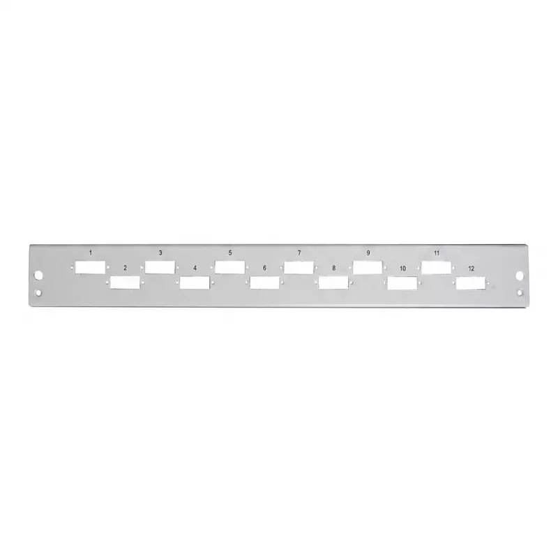 EFB Front Panel 1U 24 SC Duplex Horizontally Offset RAL7035