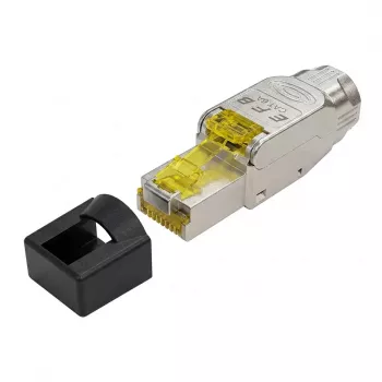 EFB RJ45 Plug STP Cat.6A Field-Terminable Bayonet