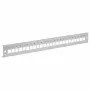 EFB Panel przedni 24xE2000 Duplex, E2000 Compact (RDM) wersja prosta, jasnoszary (RAL 7035), 1U 19 inch montaż w szafie