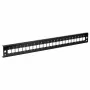 EFB Panel przedni 24xE2000 Duplex, E2000 Compact (RDM) wersja prosta, czarny