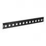 EFB Front Panel 12xE2000 Duplex, E2000 Compact (RDM) Straight Version Black