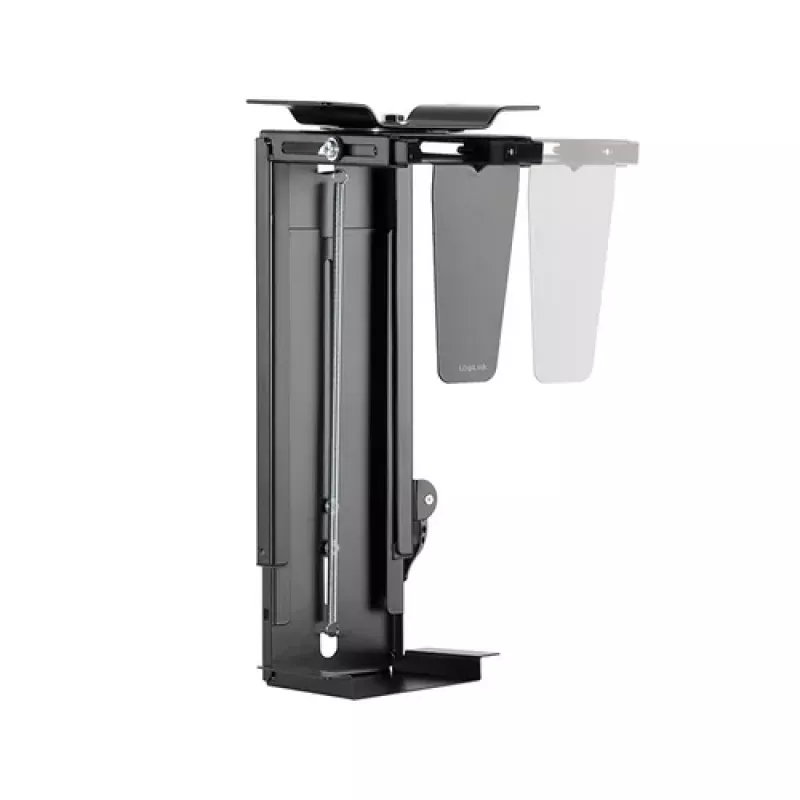 LogiLink Uchwyt CPU pod biurko - Czarny - Stal - Nośność 25 kg