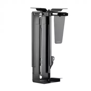 LogiLink Uchwyt CPU pod biurko - Czarny - Stal - Nośność 25 kg