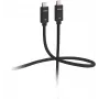 ShiverPeaks Flexline FL31-77155 Thunderbolt 4 Cable - USB-C Męski do USB-C Męski - 1,5 m - Czarny - Pozłacany - 40 Gbit/s