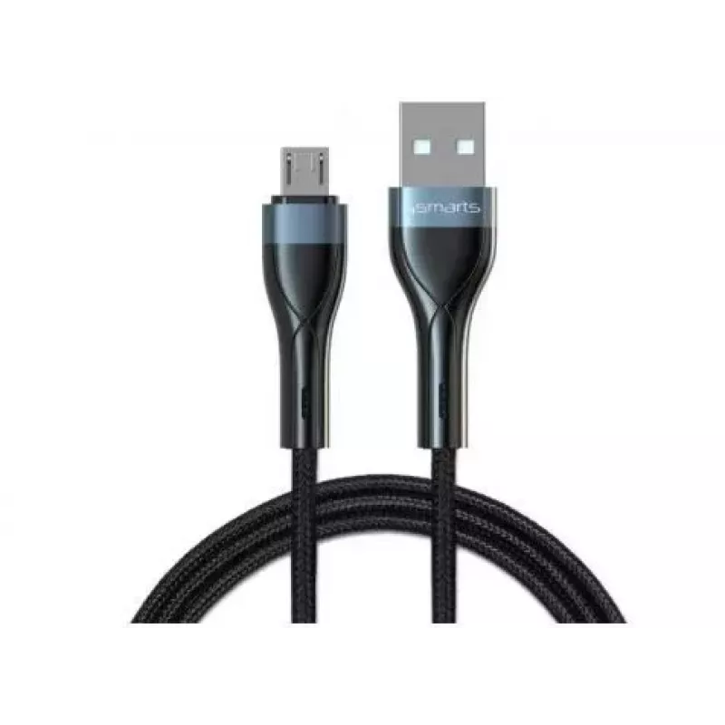 4SMARTS USB-A do Micro USB Kabel PremiumCord 10W 1m, Czarny