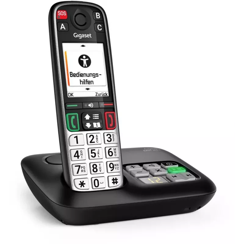 Gigaset EASY 500 AM DECT Telefon Bezprzewodowy z Automatyczną Sekretarką