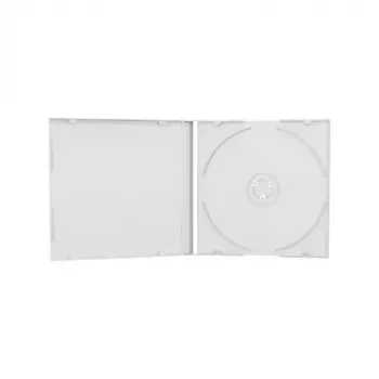 MEDIARANGE Slim Jewel Case do przechowywania płyt CD - 10 sztuk, przezroczysty