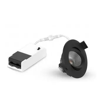 LEUCHTEK GMBH SPR-6W-XWB LED Reflektor wpuszczany, IP44, Aluminium, Obrót, Wybór barwy światła (3000K/4000K/6000K), 6W