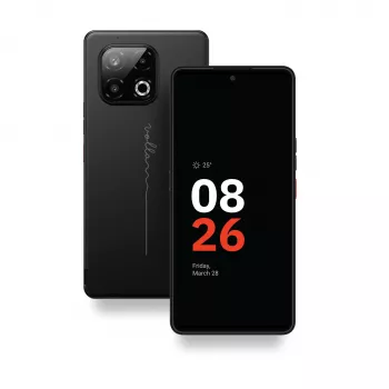 Volla Phone Plinius 128GB Ubuntu Touch Smartphone Czarny