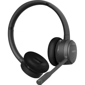GEQUDIO GC-2 DECT Headset dla FritzBox z Bluetooth do PC/Telefonu komórkowego