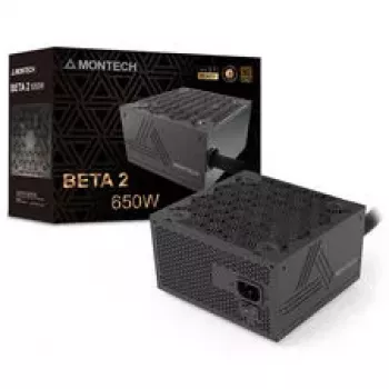 Zasilacz Montech BETA 2 80 PLUS Bronze, ATX 3.1 - 650 W, Czarny
