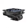 Akasa ALUCIA H6L M2 Low-Profile CPU Cooler – 120 mm, Black/Blue