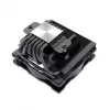 Akasa ALUCIA H6L M2 Low-Profile CPU Cooler – 120 mm, Black/Blue