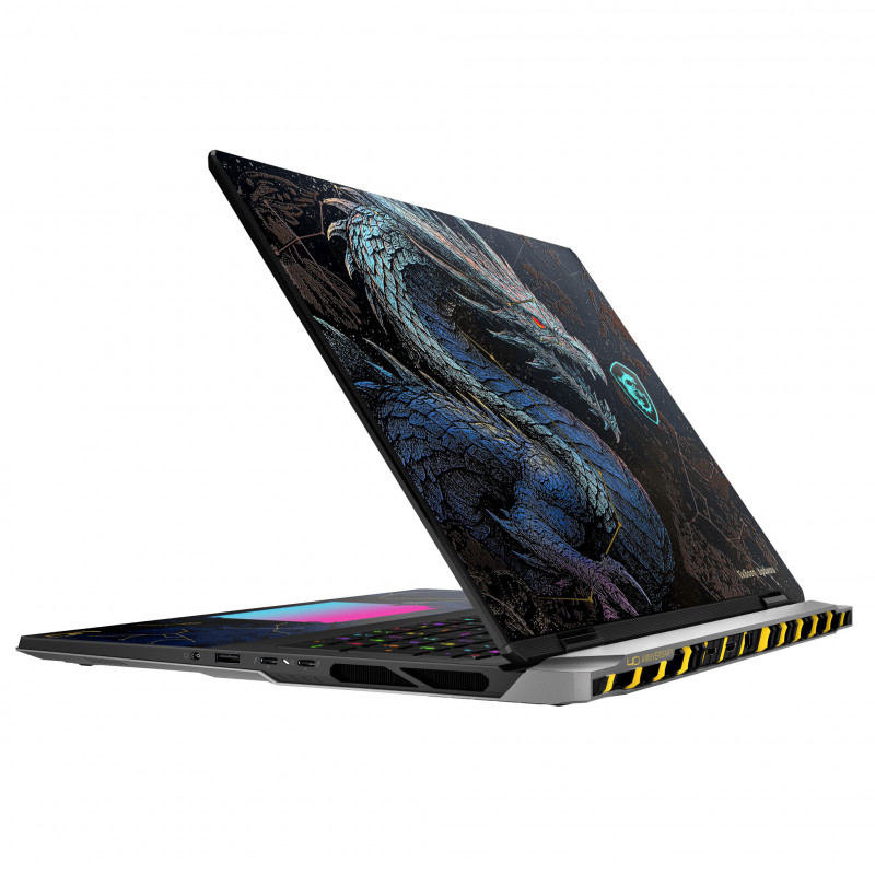 Laptop gamingowy MSI Titan 18 HX Dragon Edition Draco Epic A2WJ-1064FR, 18 cali UHD+ Mini LED 240Hz, Intel Core Ultra 9 290HX Plus, 96GB DDR5, 4TB SSD, GeForce RTX 5090 24GB, Windows 11 Pro, francuska klawiatura AZERTY