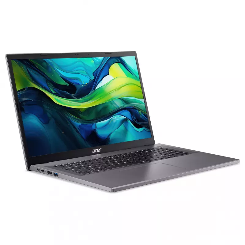 Acer Aspire Go 17 AG17-31P-36S2 Intel Core 3 N355 16GB 512GB SSD Windows 11 Home 17.3 inch Full HD IPS Laptop - Pure Silver